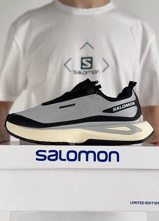 Чоловічі кросівки salomon odyssey elmt advanced light grey black