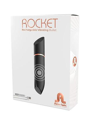 Вібропуля adrien lastic rocket black 4