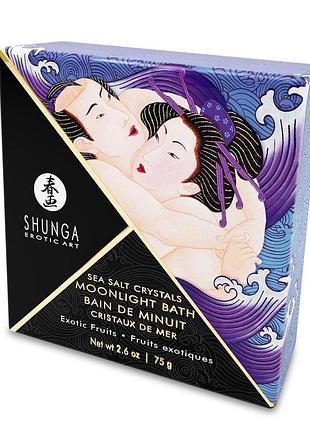 Сіль для ванни shunga moonlight bath — exotic fruits (75 г), сіль мертвого моря, аромаосла