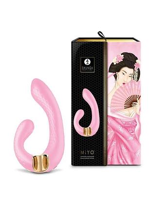 Вибратор-кролик shunga miyo light pink 7