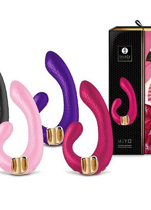 Вибратор-кролик shunga miyo light pink 8