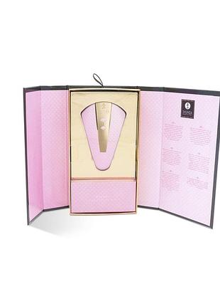 Вибратор клиторальный shunga obi light pink 7