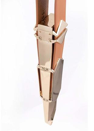 Шлепалка регулируемая lockink adjustable slapper for impact play - brown 6