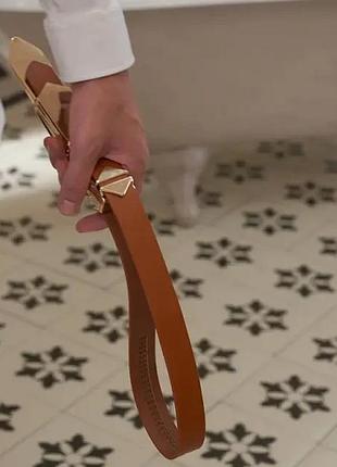 Шлепалка регулируемая lockink adjustable slapper for impact play - brown 8