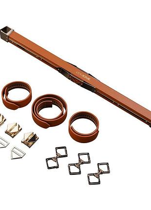 Фиксатор-распорка lockink adjustable spreader bar set - brown 2