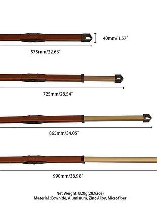 Фиксатор-распорка lockink adjustable spreader bar set - brown 7