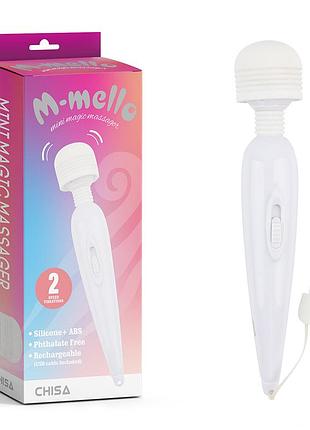 Мини-вибратор микрофон chisa m-mello, белый 2