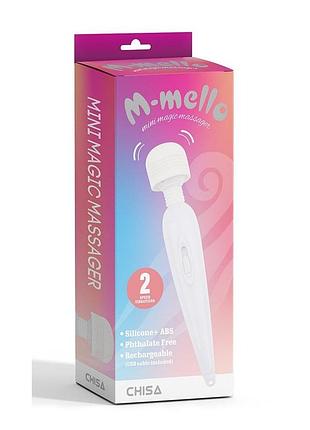 Мини-вибратор микрофон chisa m-mello, белый 3