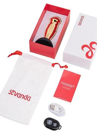 Массажер простаты с вибрацией lockink sevanda hercules vibrating prostate massager 8