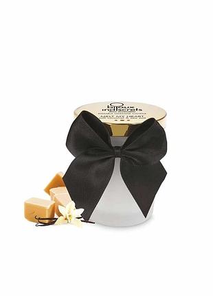 Масажна свічка в стаканчиках bijoux indiscrets melt my heart caramel