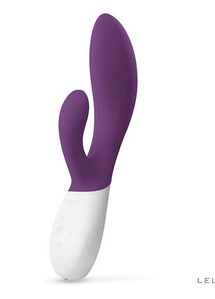 Вибратор кролик lelo ina wave 2 plum 4