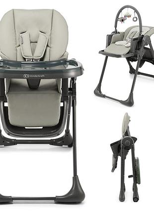 Стульчик для кормления kinderkraft tummie grey (khtumm00gry0000)