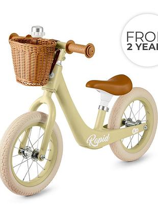 Біговел kinderkraft rapid 2 savannah green (krrapi02gre0000)