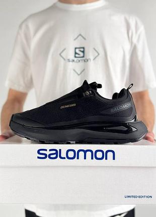 Чоловічі кросівки salomon odyssey elmt advanced all black