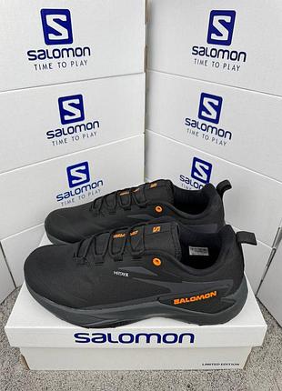 Мужские кроссовки salomon genesis black
