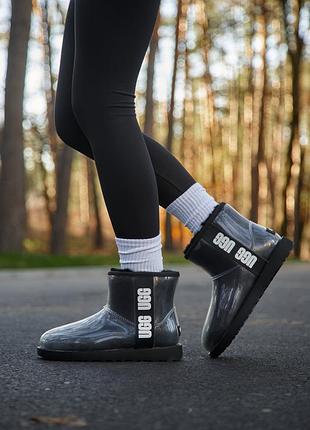 Ugg classic clear mini black