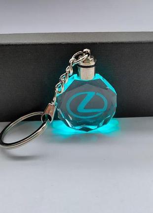 Led брелок кристал lexus