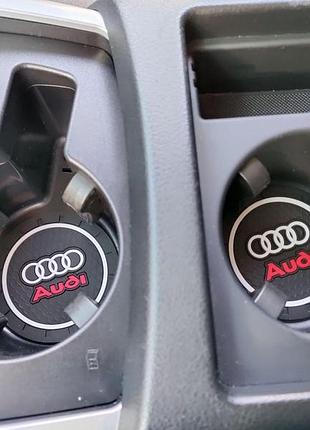 Антискользящий коврик в подстаканники audi (ауді)