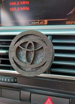 Ароматизатор toyota на дефлектор, парфюм для тойота