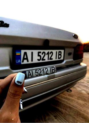 Брелок номер (двосторонній) ford orion