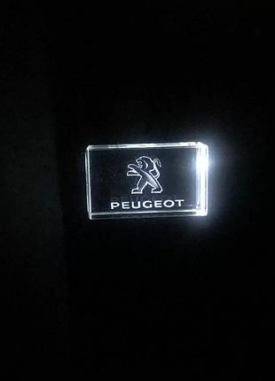 Флешка з логотипом peugeot (пежо) 32 гб
