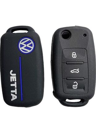 Чехол для ключа volkswagen jetta черный