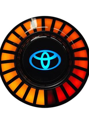 Ароматизатор в авто с еквалайзером toyota, светодиодная подсветка в авто