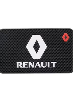Антискользящий коврик на панель авто renault (рено)