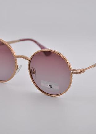 Фирменные солнцезащитные очки eternal polarized et3337 круглые