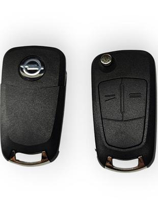 Корпус ключа opel на 2 кнопки