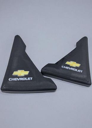 Уголки на двери автомобиля chevrolet для защиты от сколов, трафаретная печать