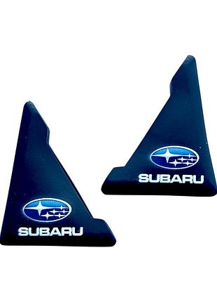 Уголки на двери автомобиля subaru для защиты от сколов, трафаретная печать