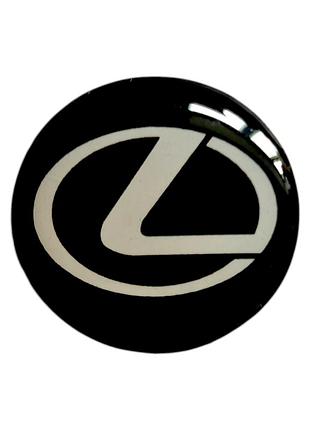 Наклейки - логотип lexus для авто та ключів d=12,6мм, d=15мм, 2шт