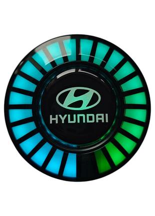 Ароматизатор в авто с еквалайзером hyundai, светодиодная подсветка в авто