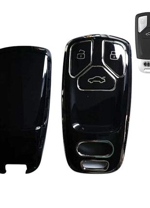 Чохол для ключа audi чорний