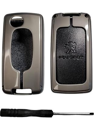 Чохол для ключа peugeot, метал