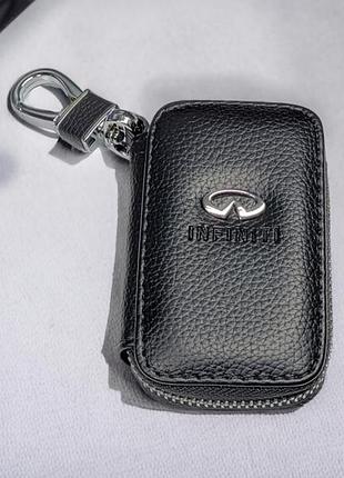 Ключница для ключей с карабином infiniti