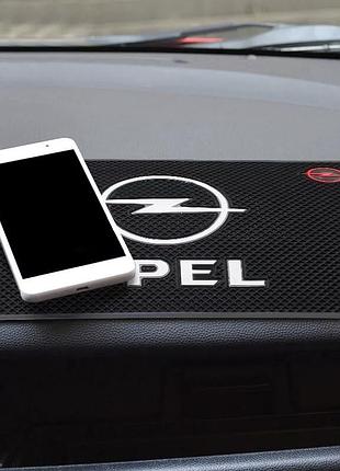 Антиковзаючий килимок на панель авто opel (опель)