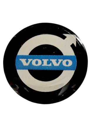 Наклейки - логотип volvo для авто и ключей d=12,6мм, d=15мм, 2шт