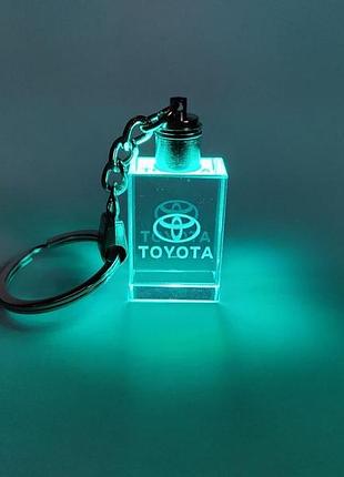 Led брелок кристал toyota