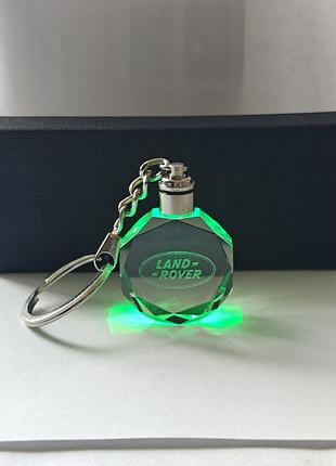 Led брелок кристал land rover