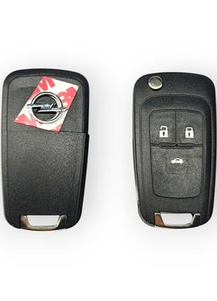 Корпус ключа opel на 3 кнопки