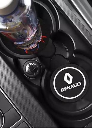Антиковзкий килимок у підсклянники renault (рено)