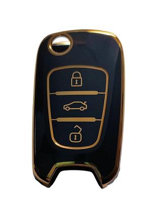 Чохолдля ключа hyundai чорний