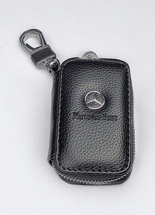 Ключница для ключей с карабином mercedes
