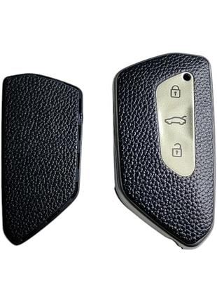 Чехол для ключа seat, кожа серый