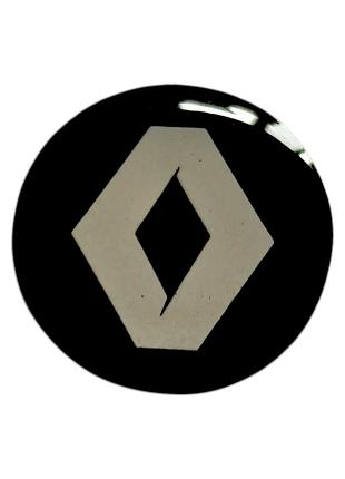 Наклейки - логотип renault для авто та ключів d=12,6мм, d=15мм, 2шт