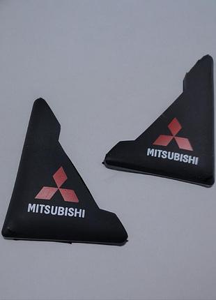 Уголки на двери автомобиля mitsubishi для защиты от сколов, трафаретная печать