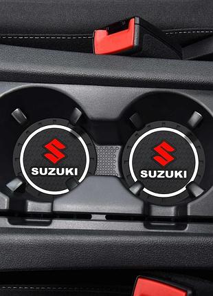 Антискользящий коврик в подстаканники suzuki (сузуки)