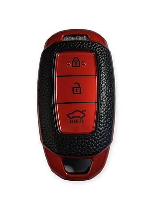 Чохол для ключа hyundai червоний